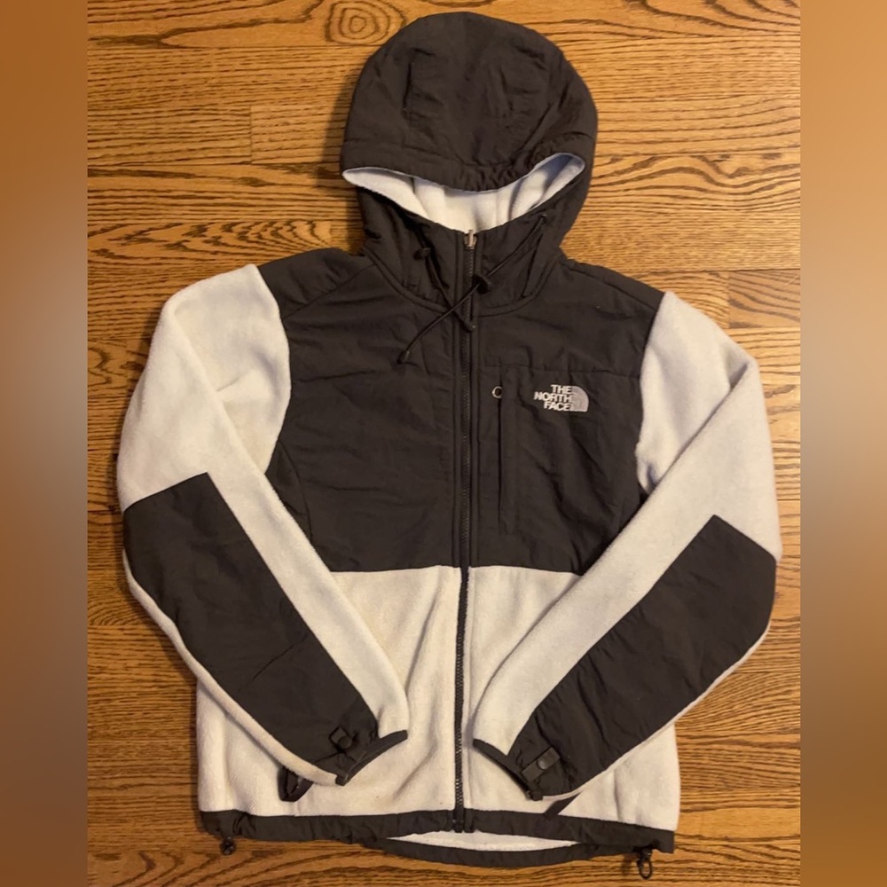 White NorthFace Denali Jacket Womens